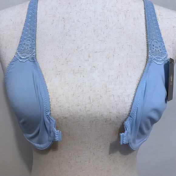 Wacoal NWT Blue Front Close Bra Women 34B - Picture 7 of 12
